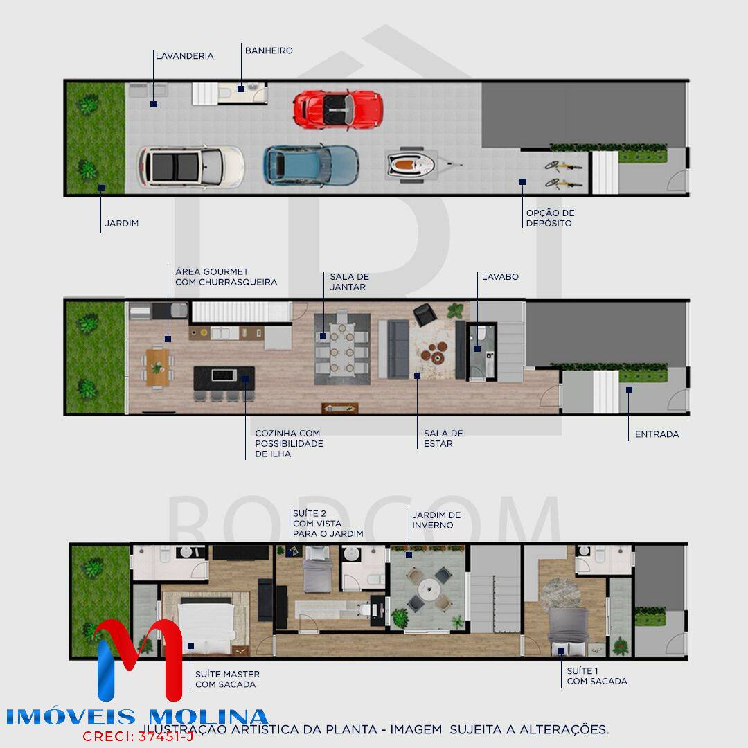 Sobrado, 3 quartos, 279 m² - Foto 7