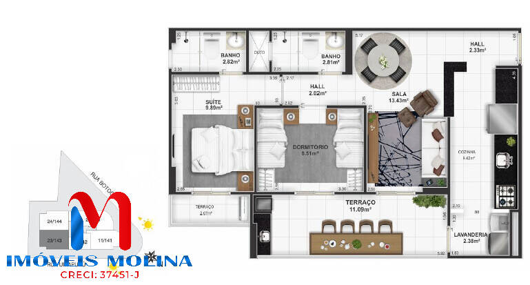 Apartamento, 3 quartos - Foto 8