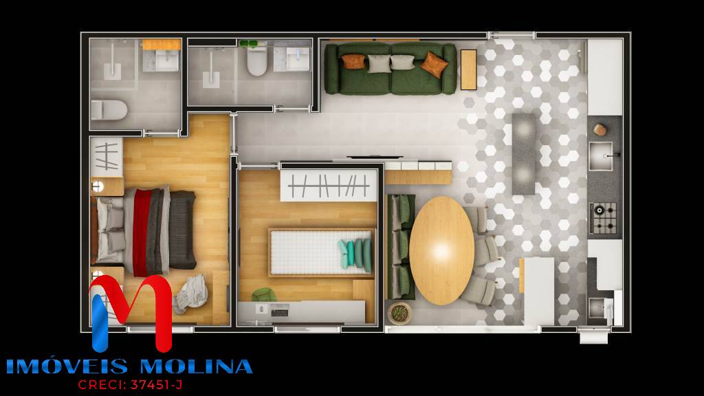 Apartamento, 2 quartos - Foto 10