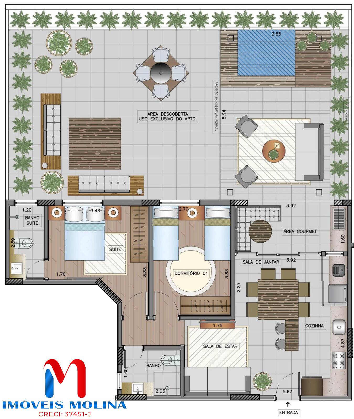Apartamento, 2 quartos - Foto 24